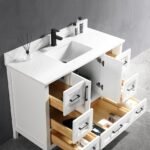 Contessa Collection – Vintage Solid Wood Bathroom Vanity