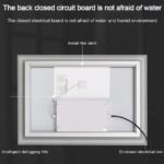 Platinum Bluetooth Mirrors (48"/ 60"/ 70") – Smart Elegance for Modern Living